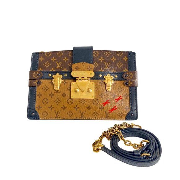 Louis Vuitton Trunk Clutch Reverse Monogram Canvas - Picture 1 of 10